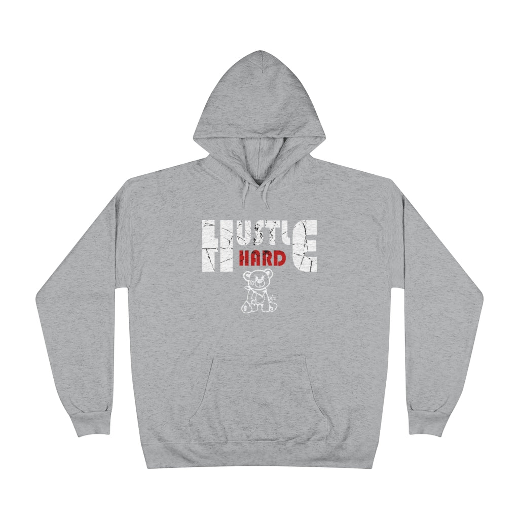 Hustle Hard Hoodie (Charcoal/Grey Heather)