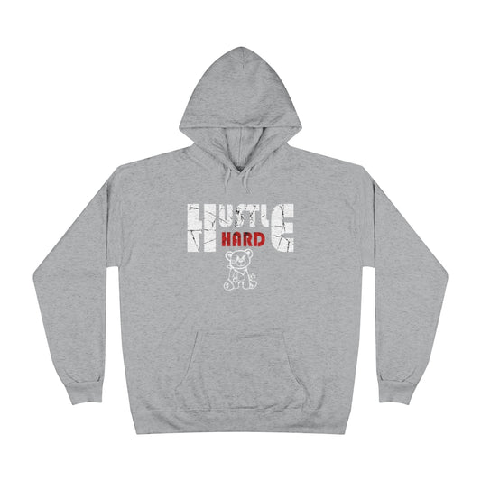 Hustle Hard Hoodie (Charcoal/Grey Heather)