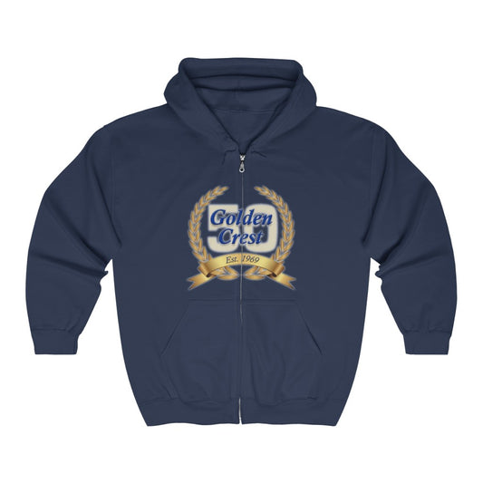 Golden Crest Full Zip Hoodi 1