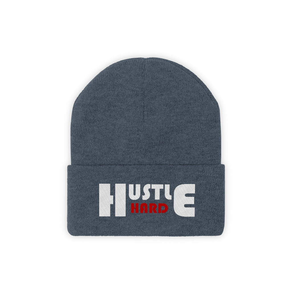 Hustle Hard Knit Beanie