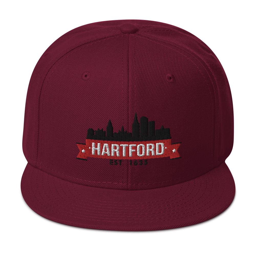 Hartford Est 1635 Snapback Hat BRWB