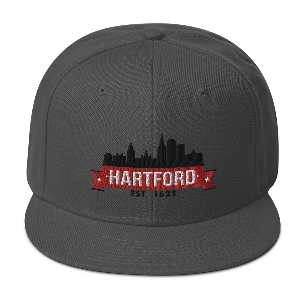 Hartford Est 1635 Snapback Hat BRWB