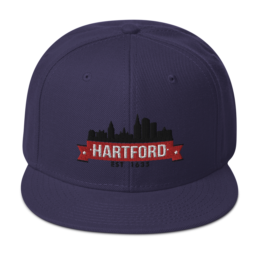 Hartford Est 1635 Snapback Hat BRWB