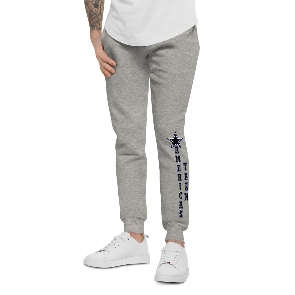 Cowboys: Americas Team Fleece Sweats (White / Carbon Grey)