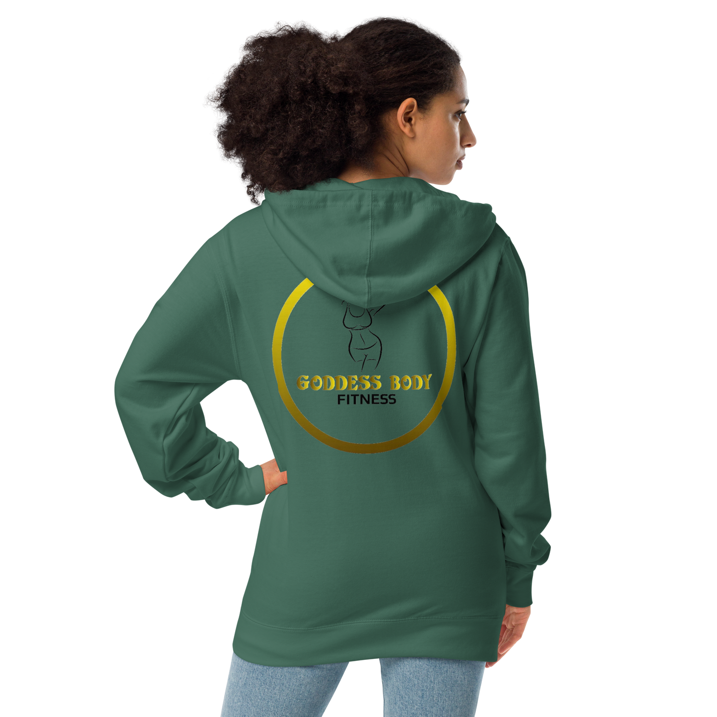 Goddess Body Fitness 5 Zip Up Hoodie