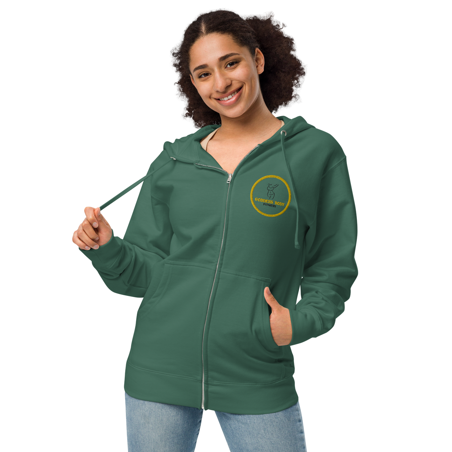 Goddess Body Fitness 5 Zip Up Hoodie