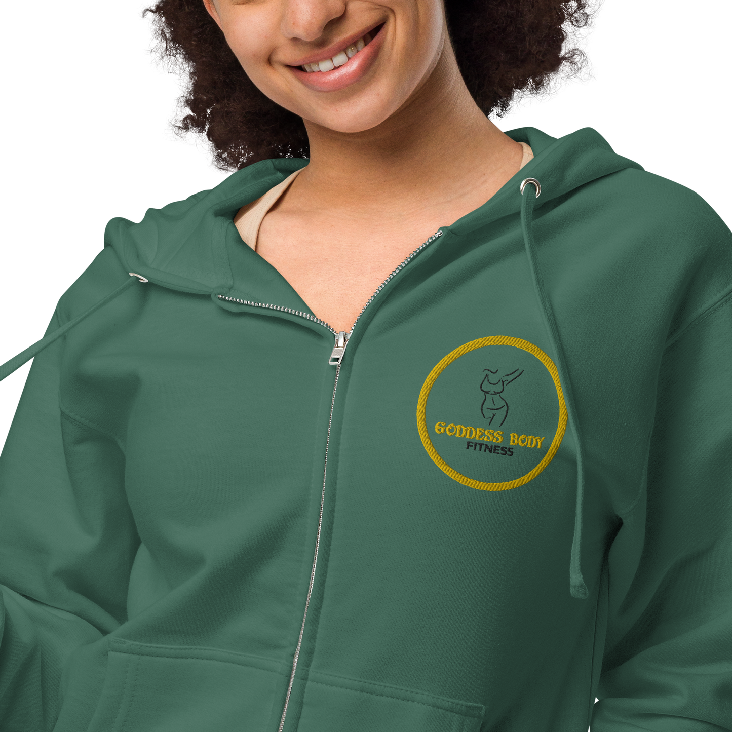 Goddess Body Fitness 5 Zip Up Hoodie