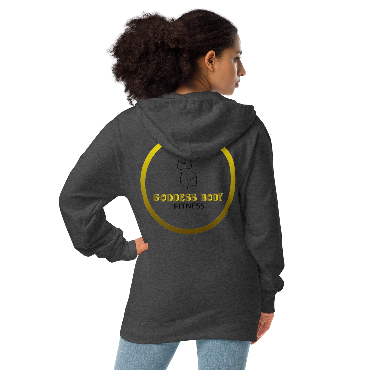 Goddess Body Fitness 5 Zip Up Hoodie