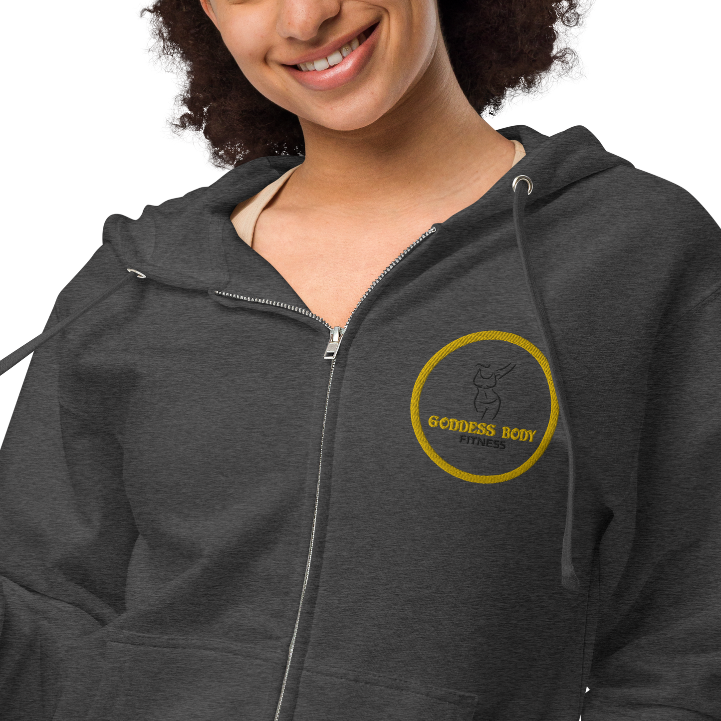 Goddess Body Fitness 5 Zip Up Hoodie