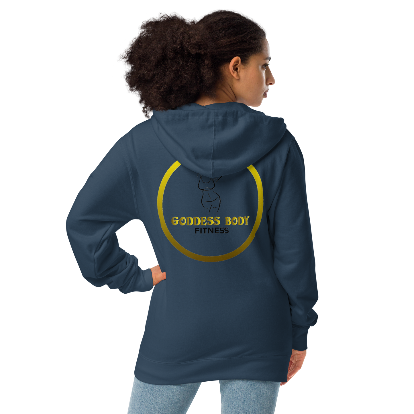 Goddess Body Fitness 5 Zip Up Hoodie