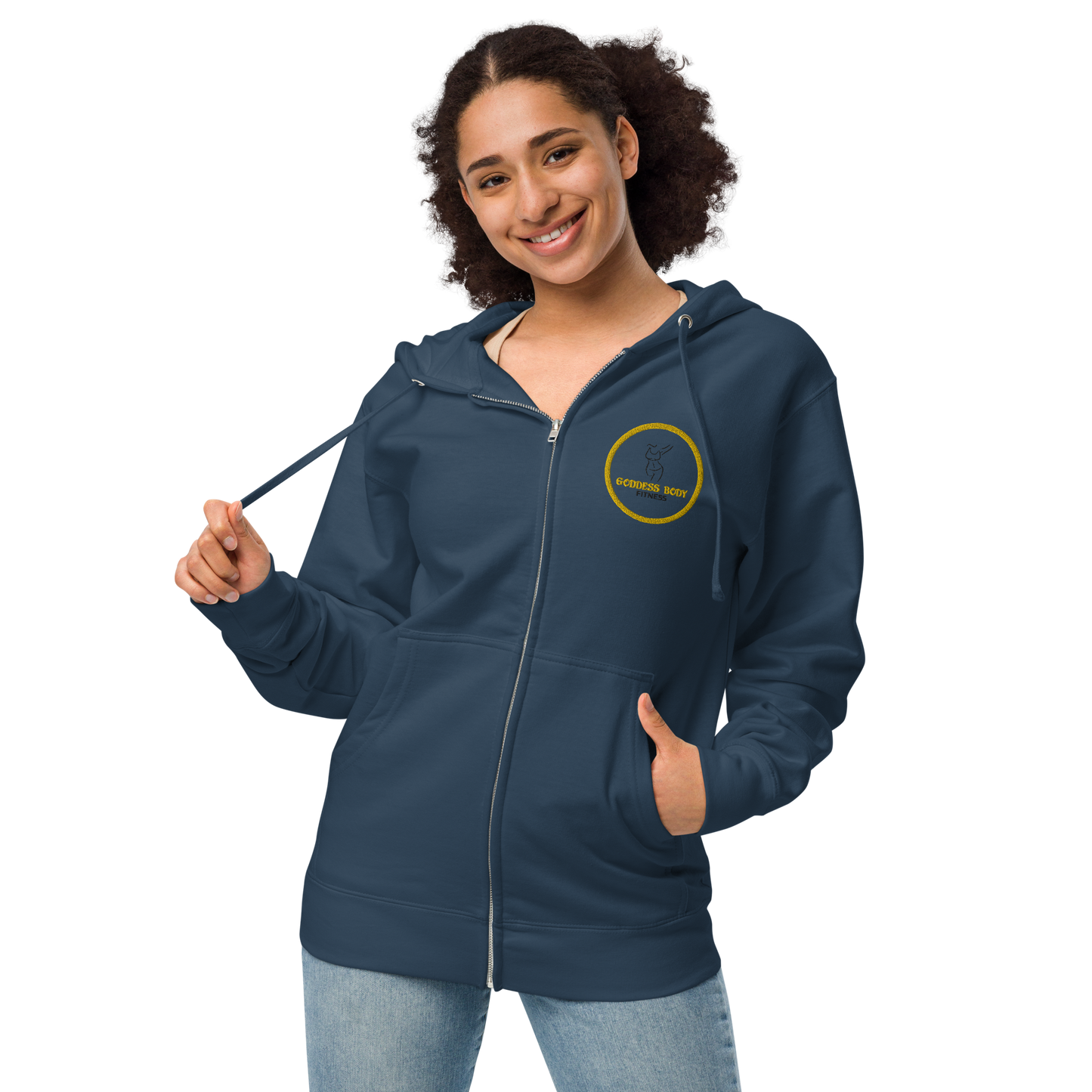 Goddess Body Fitness 5 Zip Up Hoodie