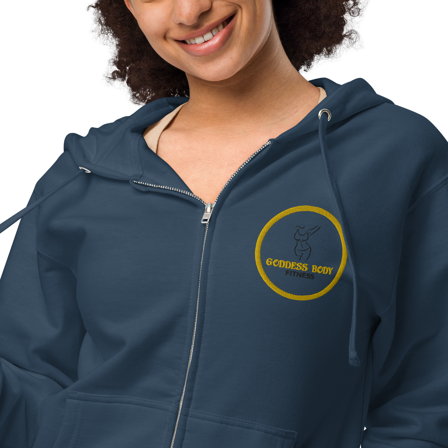 Goddess Body Fitness 5 Zip Up Hoodie