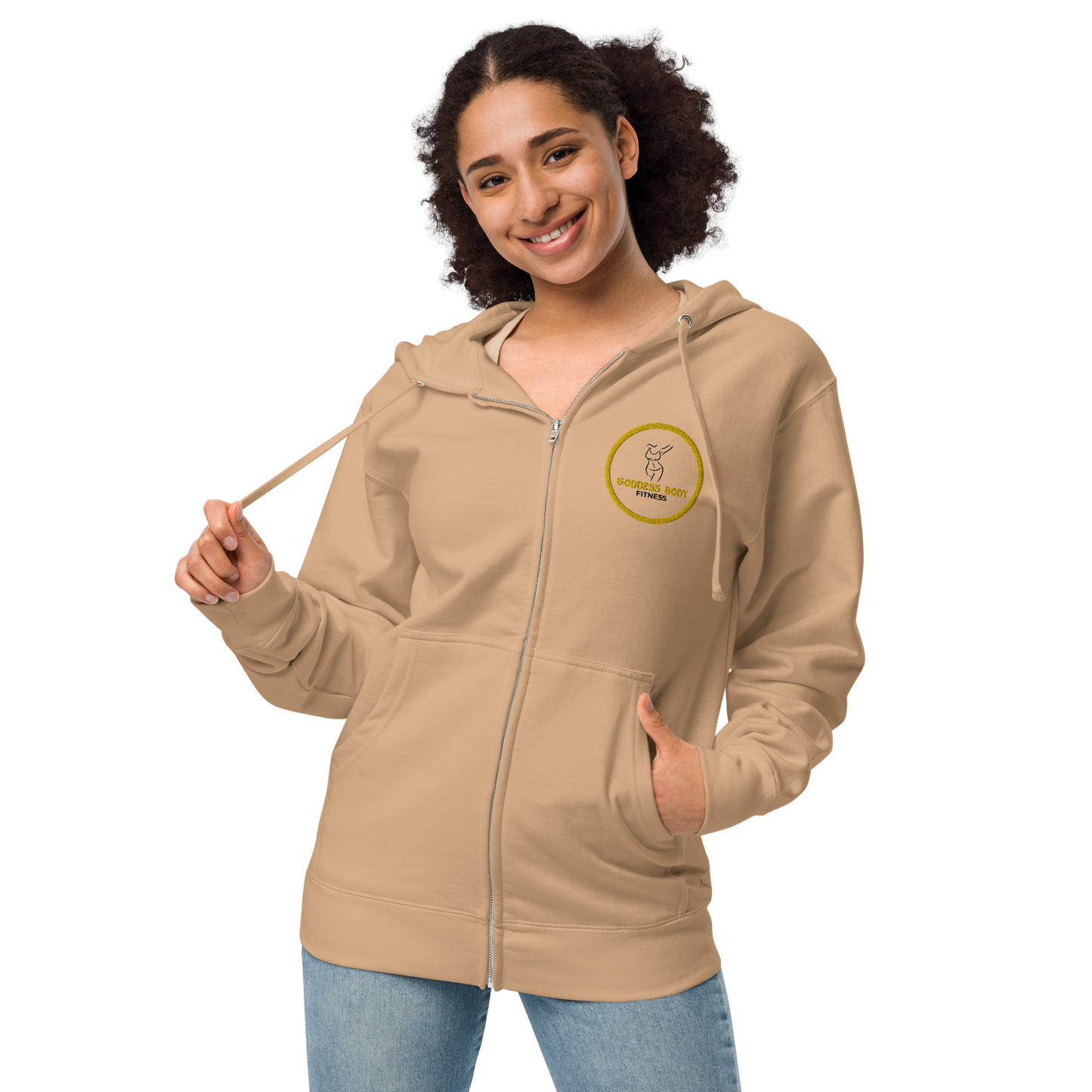 Goddess Body Fitness 5 Zip Up Hoodie