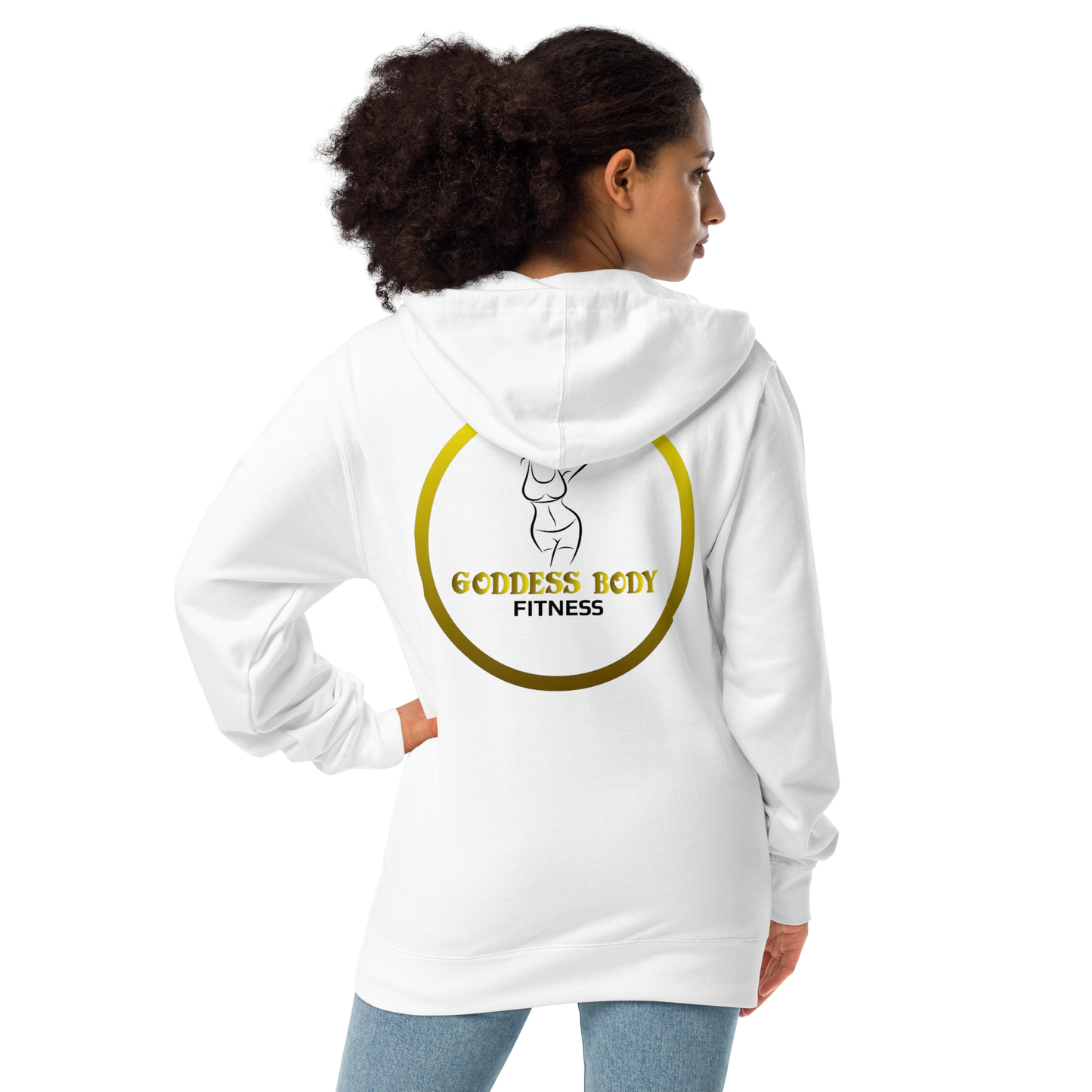 Goddess Body Fitness 5 Zip Up Hoodie