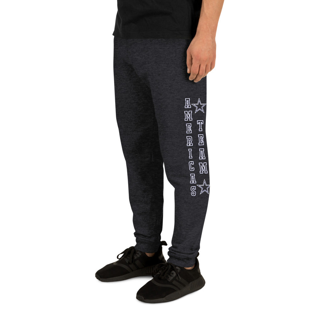 Cowboys: Americas Team Sweats (Blk Navy Blk Heather)